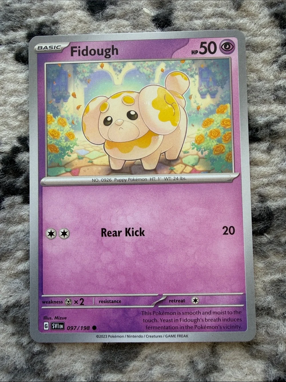 Fidough & Dachsbun Evolution Line Lot | Scarlet & Violet Base Set | ✨5/$25✨